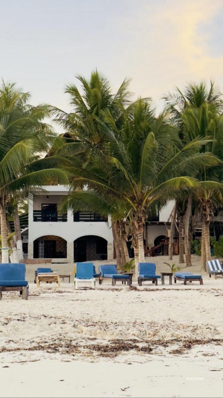 Casa Mate Beachfront Houses El Cuyo Exterior foto